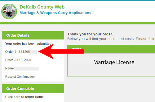 Marriage License Dekalb County Probate